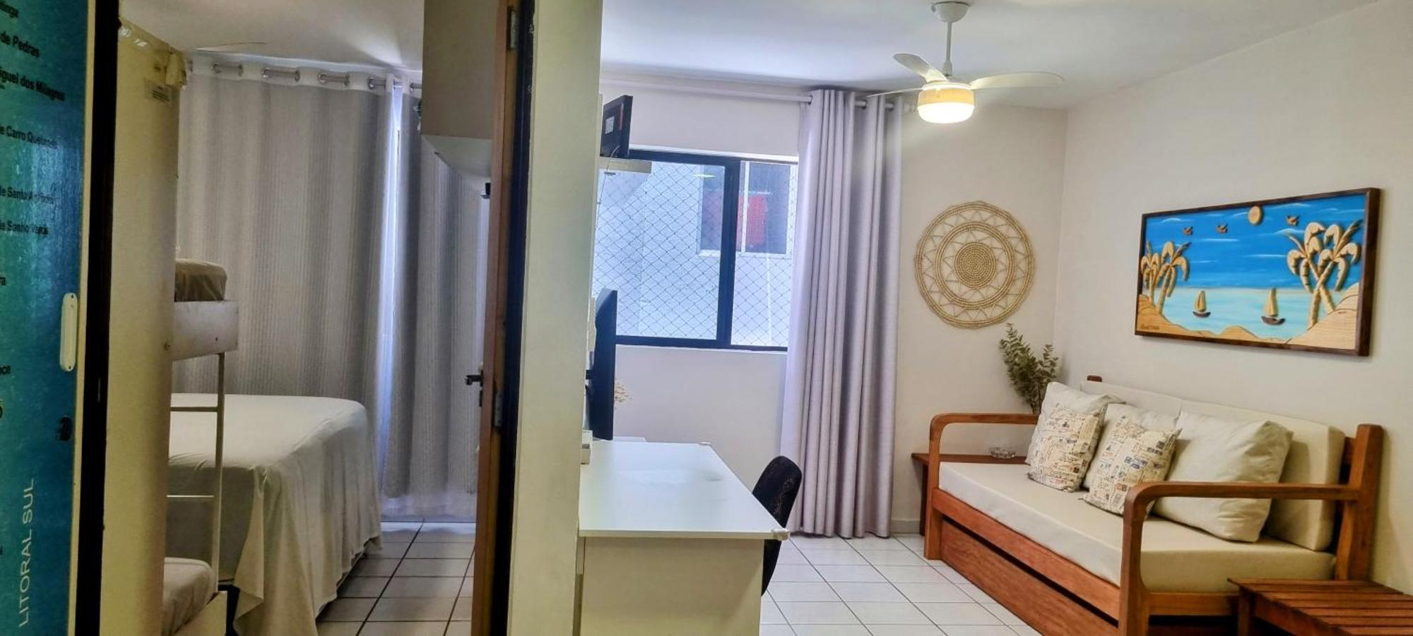Maceio Ferias - Apto Completo E Totalmente Climatizado A 100M Praia Екстериор снимка